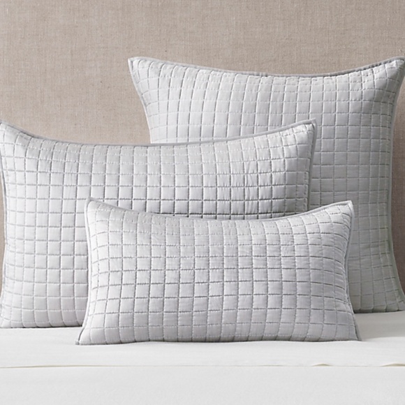 Restoration Hardware Bedding Restoration Hardware Silk Box Stitch Pillow Sham Poshmark